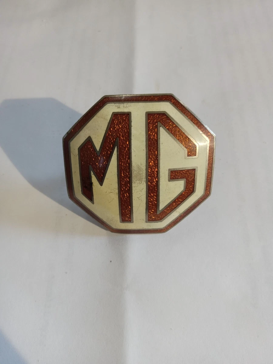 Auto Embleem voor MG Marvel R 2021 2022 2023, Embleem Auto Logo Sticker Badge Embleem Sticker Logo Letter Decal Metaal voor Front en Achter Carrosserie Decoratie Accessoires,Silver-V8-1