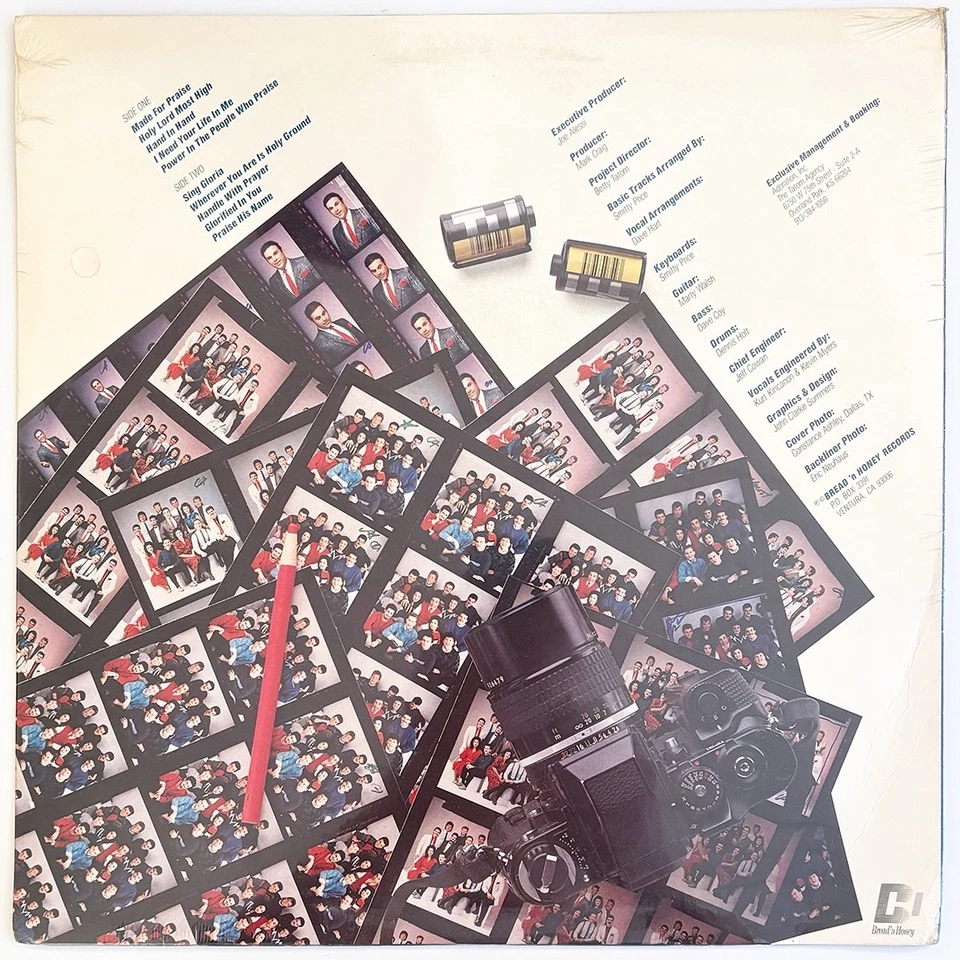 **Sealed** ETERNITY "Made For Praise" LP, CCM, Bread 'N Honey Records, Christian - Image 2 of 2