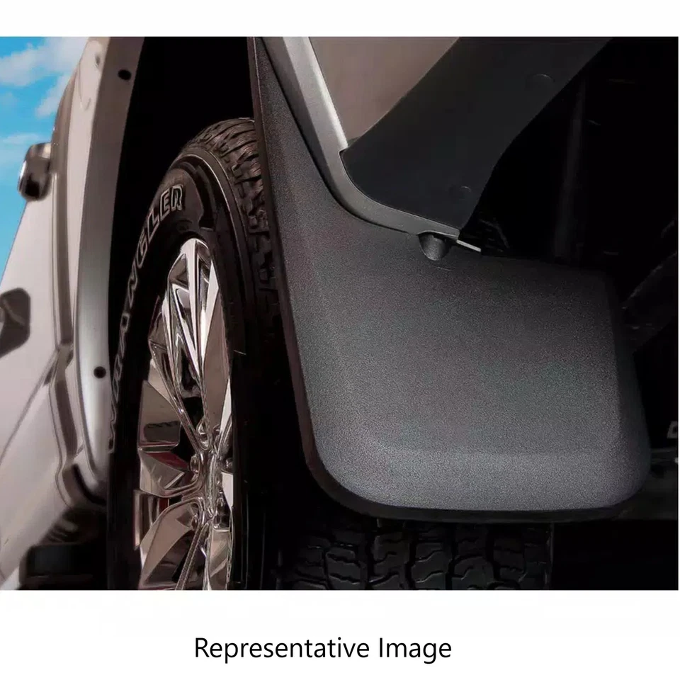 Husky Liners Rear All-Weather FormFit Plastic Mud Guards for Chevrolet Equinox Foto 3 de 4