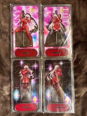 Anette-san & Liliana-san Nagisa Aoi Newly Drawn Acrylic Stand Set of 4 Japanese