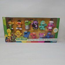 Hasbro Playskool Sesame Street DELUXE FIGURE SET 11 FIGURES BIG BIRD ELMO
