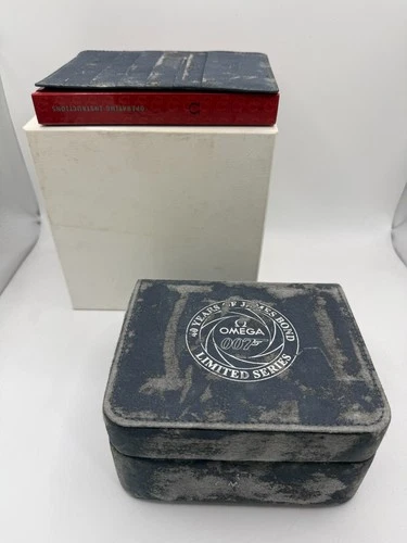 GENUINE OMEGA WATCH BOX SEAMASTER 300M JAMES BOND 007 40TH ANNIVERSARY LIMITED