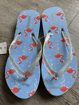 Miniso Life Flip Flops, Flamingo Größe 36/37