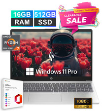 2026 HP Pavilion Laptop 15.6" 8-Core AMD Ryzen 7 16GB RAM & 512GB SSD Office PRO