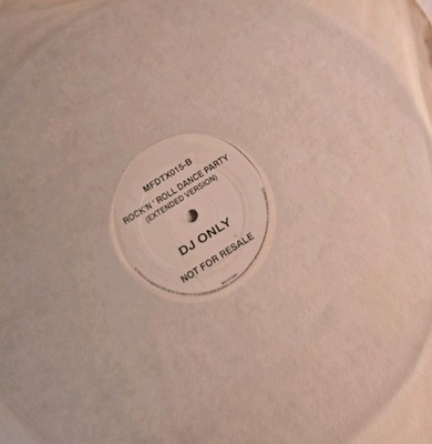 Jive Bunny Rock N Roll Dance Party 12 Inch Vinyl Single DJ Copy Only