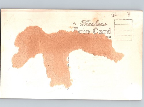 Foto real Parker Dam & Power House La Paz County Arizona AZ Frashers c1945 RPPC - Imagen 2 de 2