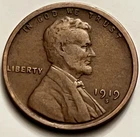 1919 S Lincoln Wheat Cent Penny Nice Dtls San Francisco Mint Collectible BN1067
