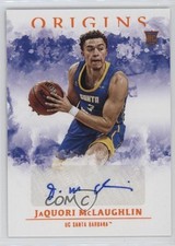 2021 Chronicles Draft Picks Origins Rookie Orange JaQuori McLaughlin Auto 14md