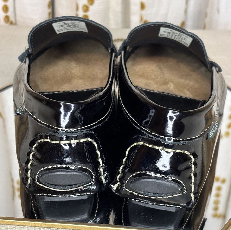 Mocasines Eastland Patricia Penny charol negro para mujer talla 9M Foto 4 de 4