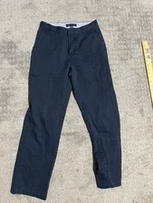 Tommy Hilfiger Chino Pants Men's Blue Solid  Straight Leg Size 28x30
