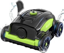 WYBOT WYBOT-WB1103-WM Cordless Pool Vacuum Robot with 45W Boosted Power, 130Mins