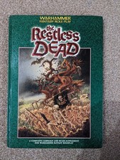 The Restless Dead for Warhammer Fantasy Roleplay - great condition