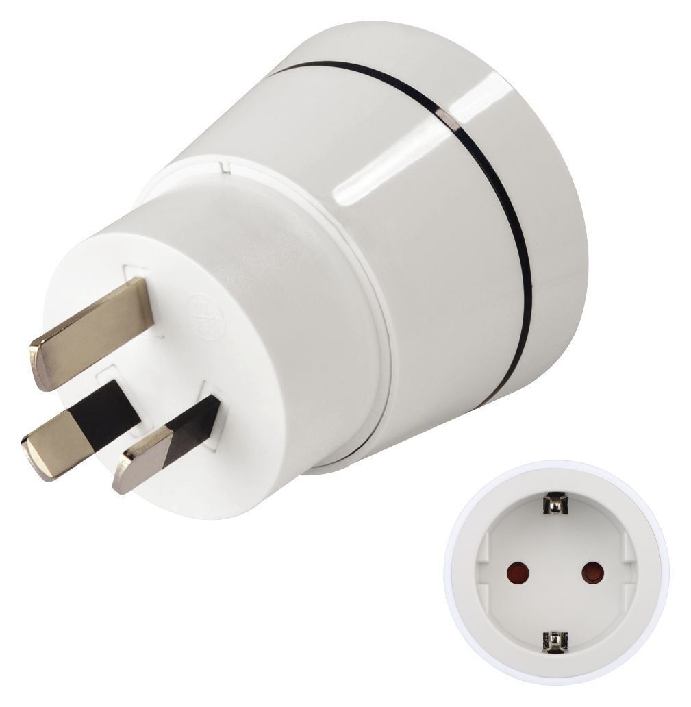 Hama 00223434 Сетевой штекер-переходник Weiß