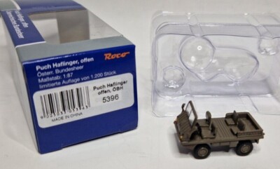 Roco( Starline ) 1:87 - H0 - 5396 Puch Halfinger offen der  ÖBH