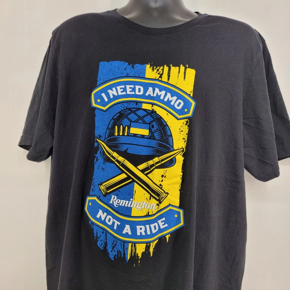 Camisa Remington "I Need Ammo - Not A Ride" Remington Ammo Company tamanho XL - Imagem 3 de 4