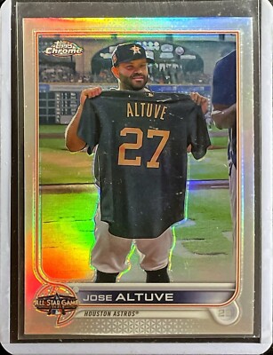 Jose Altuve - 2022 Topps Chrome Baseball - All-Star Game #ASGC-9