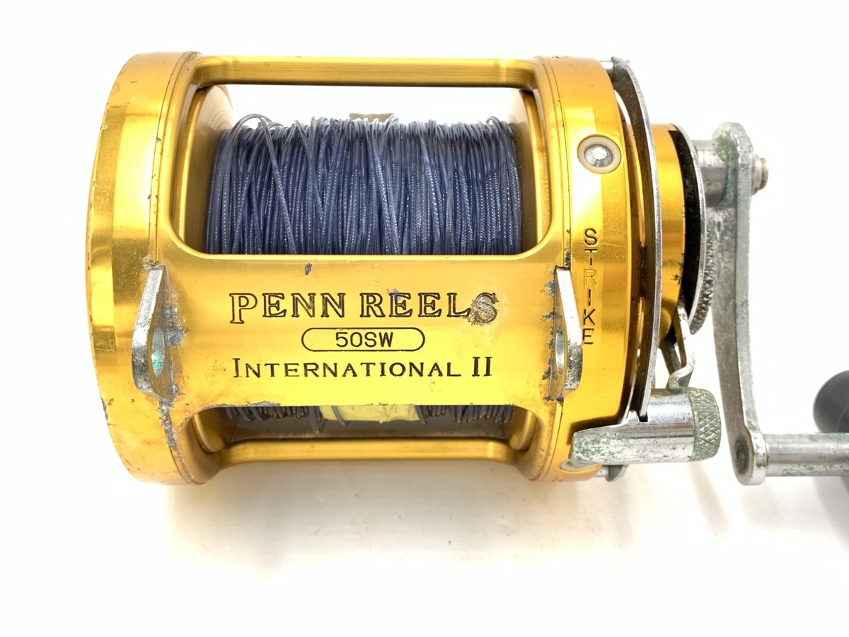 リール PENN REELS INTERNATIONAL II 50SW Penn ReelS InternationalⅡ 50SW Excellent Lever Drag Big