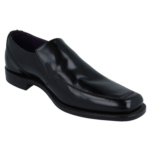 Mens Loake Slip On Shoes Cronus UK 8.5 F Black - Ex-Display A195 - Picture 7 of 22