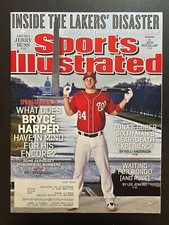 February 25 2013 Sports Illustrated Magazine MLB Bryce Harper W. Nationals NICE! February 25 2013 Sports Illustrated Magazine MLB Bryce Harper W. Nationals NICE!