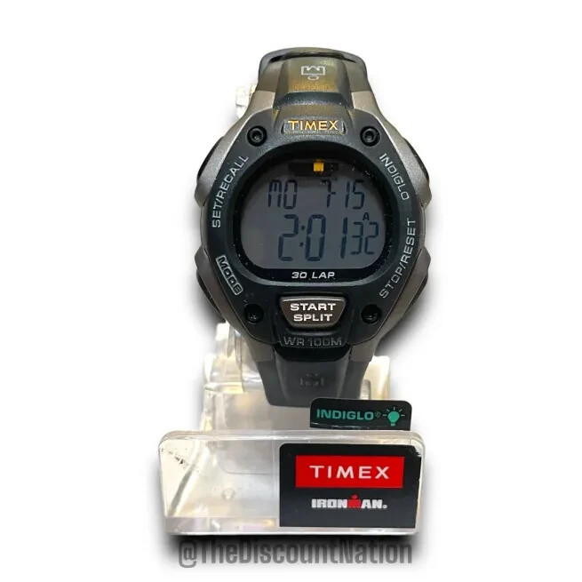 Timex IRONMAN Classic 30 Full-Size Resin Strap Watch T5E901
