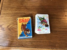 Vintage Whitman Snap Kids Card Game Used