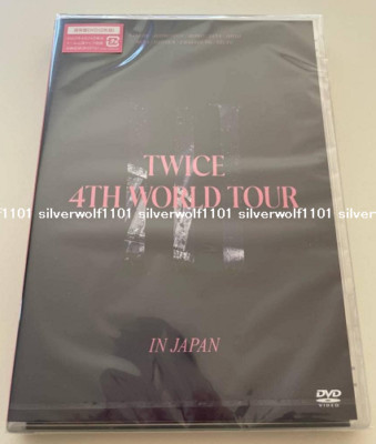 New TWICE 4TH WORLD TOUR III IN JAPAN Standard Edition 2 DVD