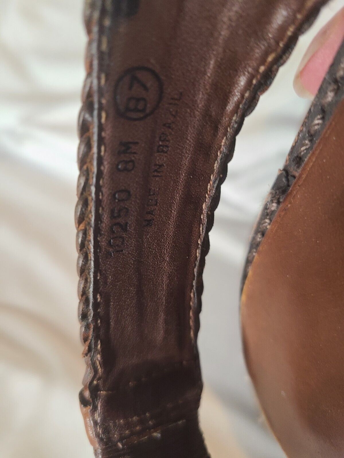 Cole Haan Leather Resort Sandal Size Mens 8 M - image 2