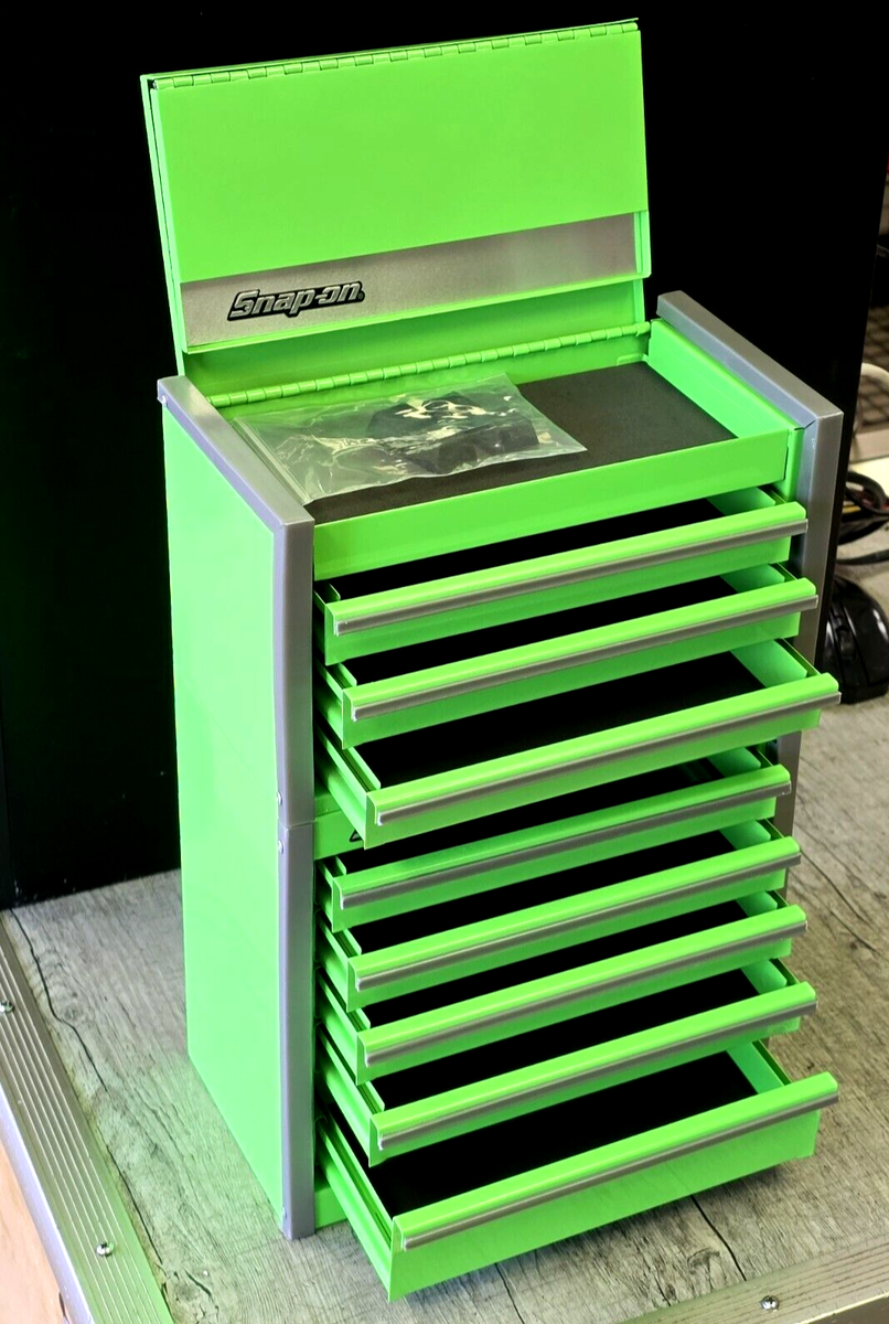 Snap-On Extreme Green Miniature Upper Top + Bottom Tool Box