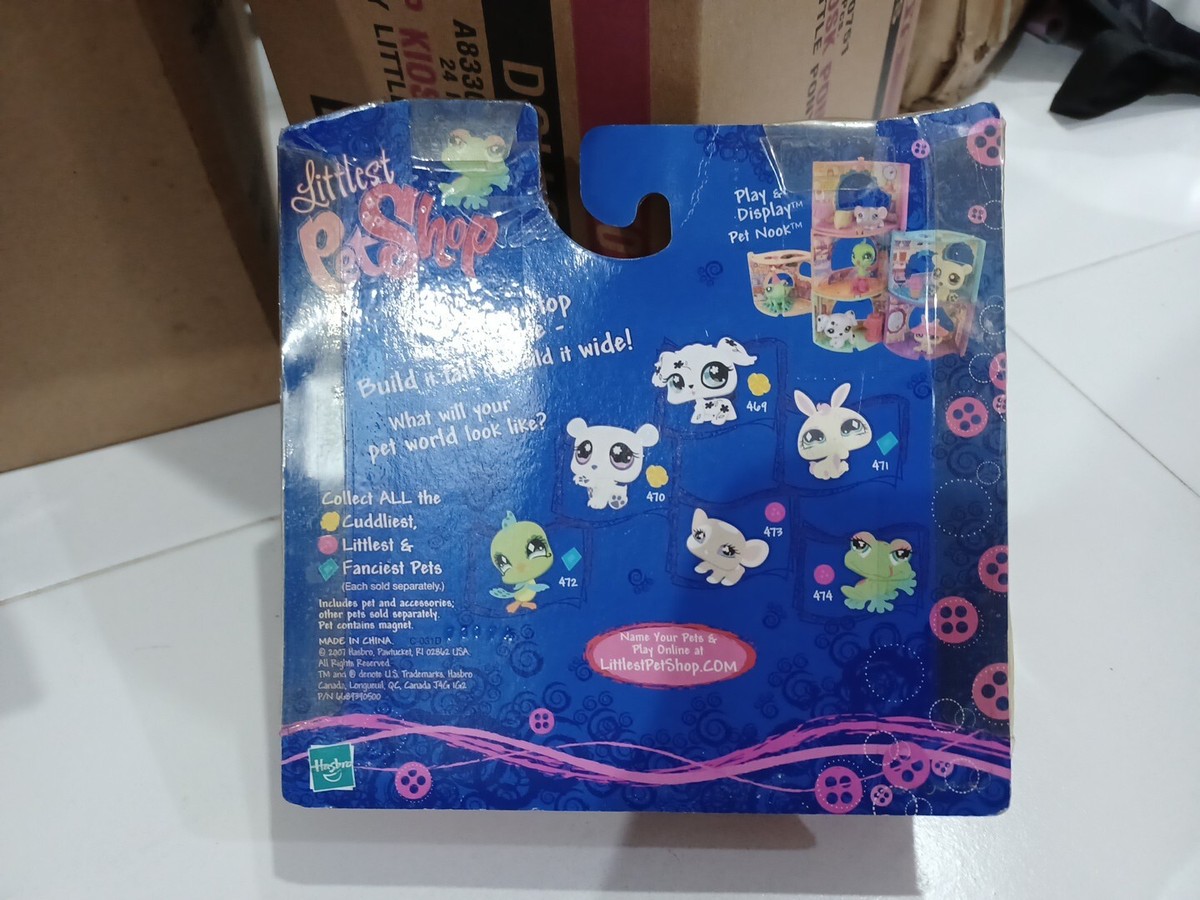 NEW RETIRED VHTF Littlest Pets Pet Nook 474 Frog SEALED NIB | eBay