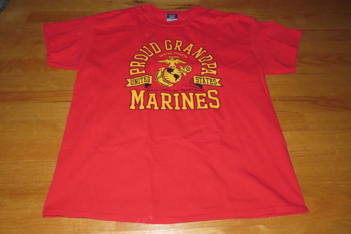 Vintage MV Sport Label UNITED STATES MARINES CORPS USMC