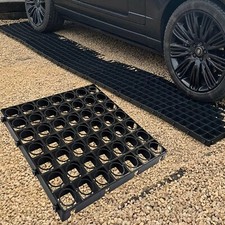 Plastic Paving Driveway Grid For Turf Grass Lawn Shed & Greenhouse Drainage Mat
