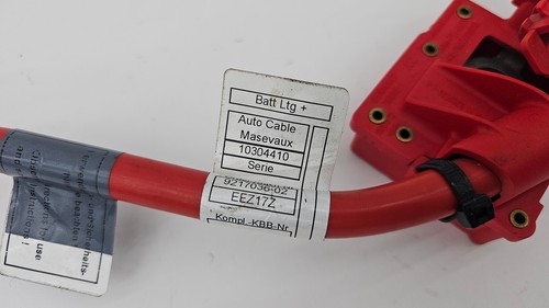 2012-2018 BMW F06 640i 3.0L V6 Gas Battery Plus Pole Red Cable Terminal Wire OEM - 第 3/8 張圖片
