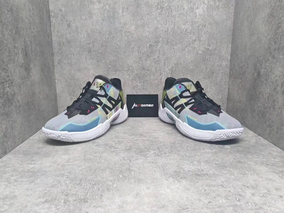 Nivel SS/Nuevo - Air Jordan Westbrook One Take 2 PF 'Wolf Grey Multi' CW2458-003 Foto 3 de 4