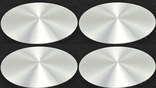02-06 Cadillac Escalade 17 Aluminum Wheel Center Hub Caps 6 Lug Rim Cover Set
