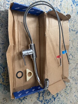 GROHE Concetto 31518000 1.5 Gpm Bar Faucet, Chrome *read*