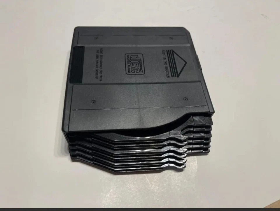 Mercedes 6-Disc CD Holder Changer Cartridge Magazine R230 W209 W220 5 INCLUDED - Image 3 of 4