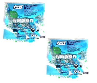 2x TePe Original Interdentalbürsten 0,6 mm blau - 2x 25 Stück Multipack