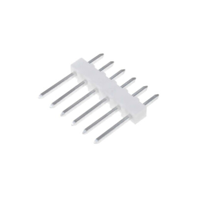 5X 22-03-2061 Stiftleiste Stift KK 254 männlich PIN: 6 gerade 2,54mm THT MOLEX