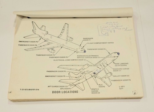 TWA L-1011 Technical Services Training Manual Handbook 40 Hours Course - Picture 2 of 4