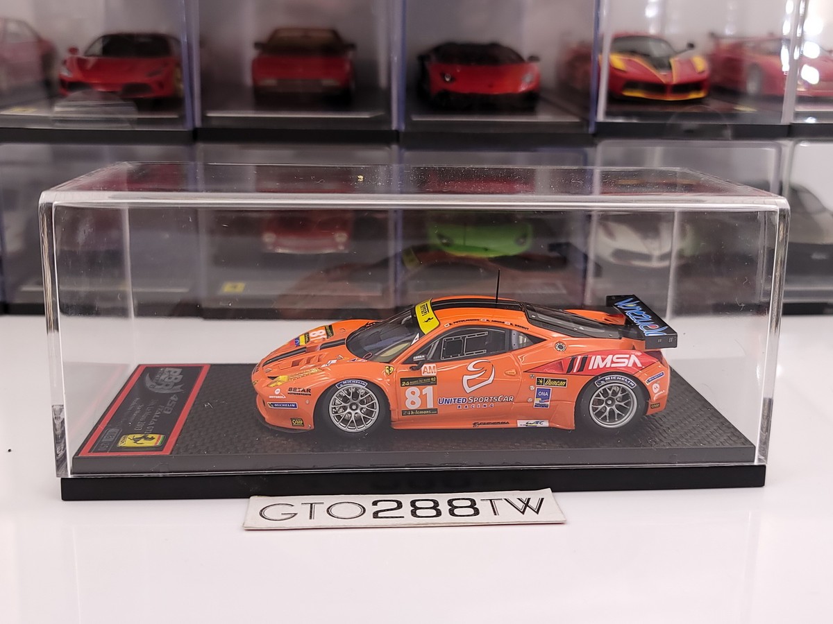 BBR 1:43 scale Ferrari 458 Italia GT2 #81 - 24h Le Mans GTE Am
