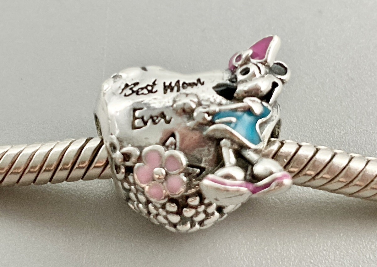 💗 A GENUINE 'PANDORA' 'DISNEY' MINNIE MOUSE “BEST MUM EVER