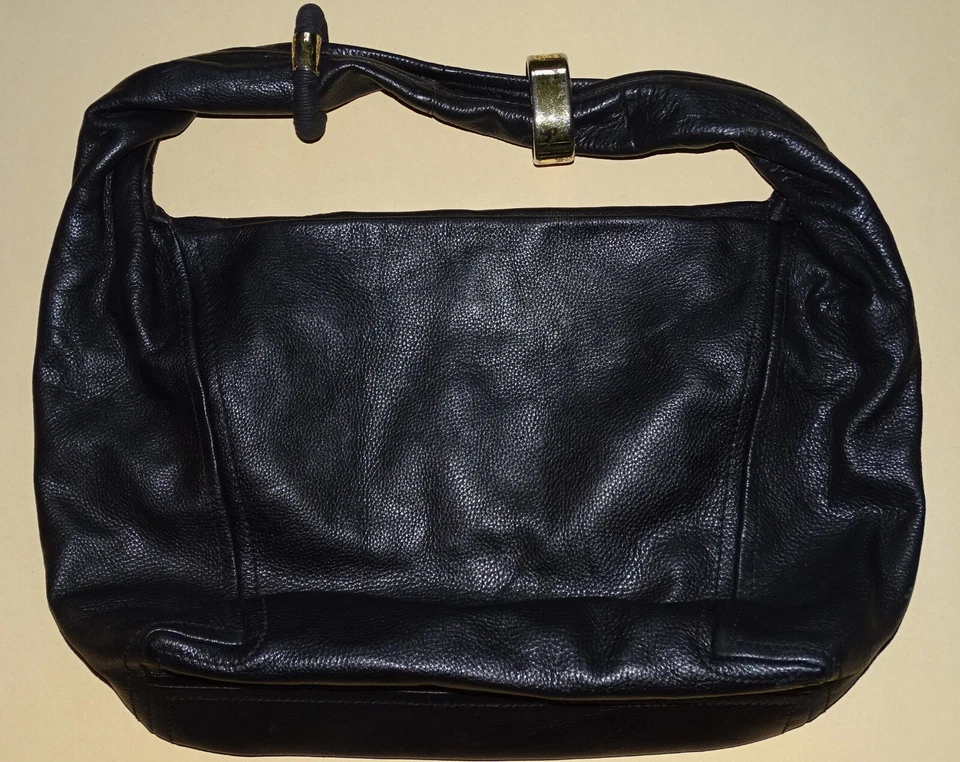 JIMMY CHOO Designer Leder Tasche Large Shopper schwarz Leder - Bild 4 von 4