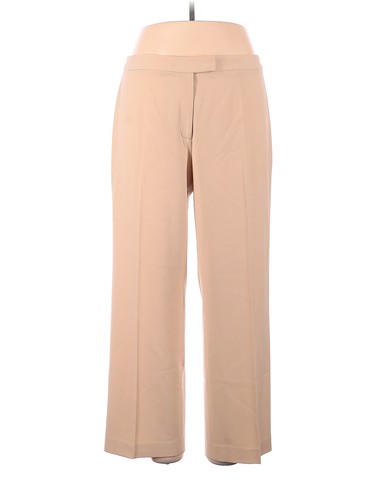 Peck \u0026 Peck Women Brown Dress Pants 14 
