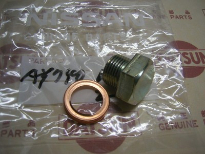 Fits NISSAN B10 B110 B310 A12 A15 Packing Genuine DATSUN 1200 Oil Drain Bolt