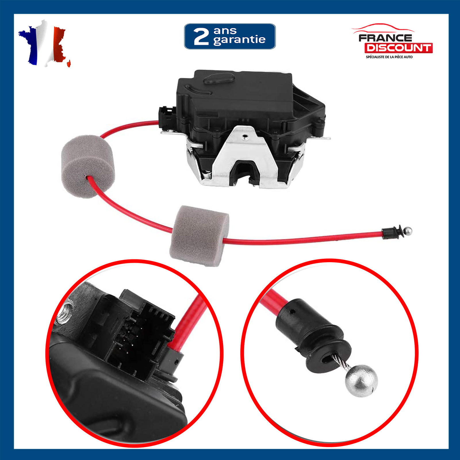 Mécanisme de coffre arrière Mercedes Classe E GL M R moteur de serrure 2117400136 en acier
