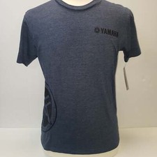 New Yamaha T-Shirt Short Sleeve Tuning Fork Heather with Black Logo
