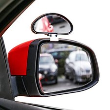 Adjustable 2 Pack Blind Spot Mirrors Glass Wing Side Rear View External Car Van
