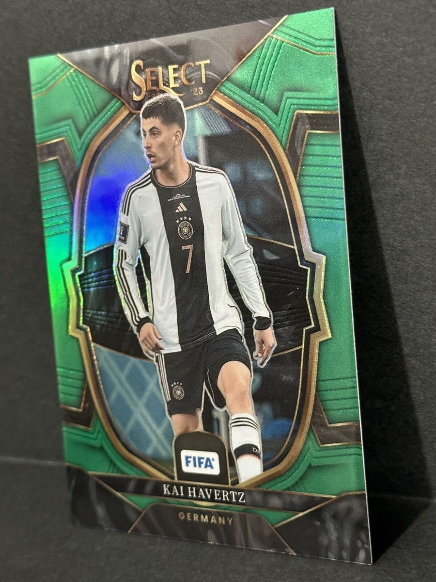 2022-23 Panini Select Soccer FIFA Germany Kai Havertz Green Prizm