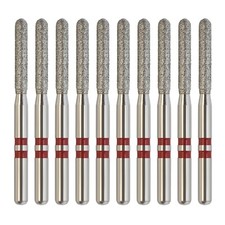 Zirconia Crown Removal Diamonds Burs Round End Cylinder Fine Grit Z881/014F FG