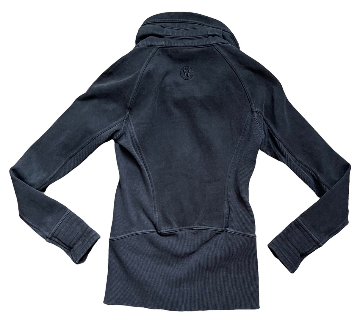 Lululemon Black Athletic Jacket Sweater Full Zip Womens Sz 2 | eBay